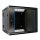 Szafa RACK ExtraLink Wisząca 19" 12U 600x600mm dwusekcyjna (czarna)